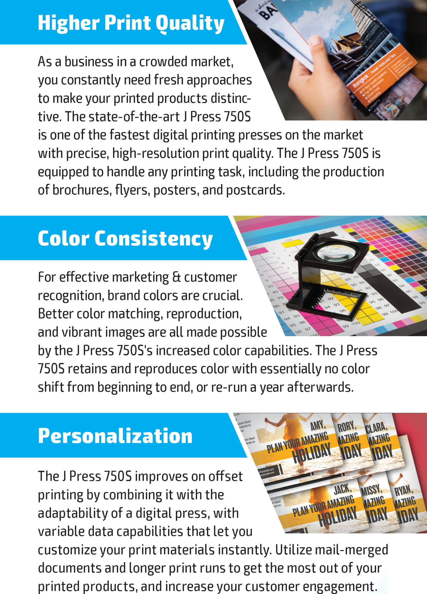 Fujifilm J Press 750S Valley Print Logistics